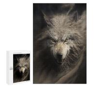 Jigsaw Puzzle 1000 PCS Wolf's Roar Wild Spirit Jigsaws for Adults Anti-Stress Toys Staycation Kill Time Help The Brain Exercise 1000 PCS