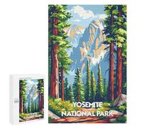 Jigsaw Puzzle 1000 PCS Yosemite National Park Jigsaws for Adults Toy Wall Decor Pattern Assembly Deal As Gifts for The Whole Family 1000 PCS
