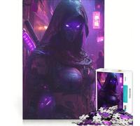 Jigsaw Puzzle 1000 Piece A Futuristic Female Ninja, Hands-on Game, Train Your Brain And Hands, Unique Birthday And Xmas Gifts 38x26cm