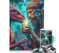 Jigsaw Puzzle 1000 Piece A Mystic Connection, Hands-on Game, Train Your Brain And Hands, Unique Birthday And Xmas Gifts 38x52cm