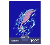 Jigsaw Puzzle 1000 Piece Abstract Wild Whale Puzzles for Adults Relax Games Stress Reliever Deal As Gifts for The Whole Family 70x50cm/1000pcs