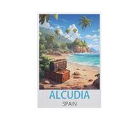 Jigsaw Puzzle 1000 Piece，Alcudia Spain，Adult Puzzle DIY Kit Paper Puzzle Modern Home Decor Unique Gift（50x70cm）-FQ48