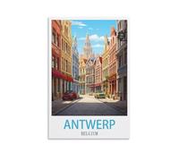 Jigsaw Puzzle 1000 Piece,Antwerp Belgium,High Challenging DIY Large Puzzle Educational Toy Funny Family Games Unique Home Decor 38x26cm