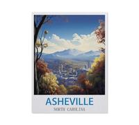Jigsaw Puzzle 1000 Piece,Asheville North Carolina,Paper Jigsaw Puzzle for Kids Adult, Puzzle Game Toys Gift for Wall Decoration-CM390-26x38cm
