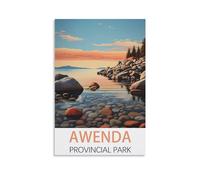 Jigsaw Puzzle 1000 Piece，Awenda Provincial Park Jigsaws Puzzles 1000 Pieces Teens Kids Jigsaw Entertainment Toys Brain Challenge Puzzle 52x38cm