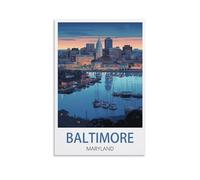 Jigsaw Puzzle 1000 Piece，Baltimore Maryland Posters Jigsaws Puzzles 1000 Pieces Teens Kids Jigsaw Entertainment Toys Brain Challenge Puzzle 38x26cm