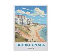 Jigsaw Puzzle 1000 Piece，Bexhill on Sea Sussex，Classic Puzzle Adult Puzzle DIY Kit Paper Toy Unique Gift Modern Home Decor（50x70cm）-FG39
