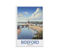Jigsaw Puzzle 1000 Piece，Bideford Englands Posters Puzzles 1000 pieces puzzles for adult children classic family puzzle indoor 38x26cm