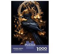 Jigsaw Puzzle 1000 Piece Black And Gold Sparrow 03 Puzzles for Adults Relax Games Stress Reliever Deal As Gifts for The Whole Family 38x26cm/1000pcs