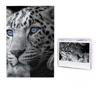 Jigsaw Puzzle 1000 Piece Black and white tigers Puzzles for Adults Custom Puzzles from Photos Personalized Picture Wooden Puzzle Gifts for Family Wedding Birthdays Anniversaries