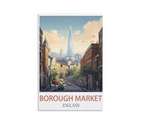 Jigsaw Puzzle 1000 Piece，Borough Market England Jigsaw Puzzles for Adults 1000 Piece, Classic Puzzle Teens Boys Girls Puzzles 70x50cm