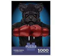 Jigsaw Puzzle 1000 Piece Boxer Maltese Dog Puzzles for Adults Relax Games Stress Reliever Deal As Gifts for The Whole Family 70x50cm/1000pcs