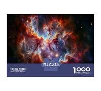 Jigsaw Puzzle 1000 Piece Butterfly Nebula Wall Art Puzzles for Adults Family Game Improve Memory Deal As Gifts for The Whole Family 70x50cm/1000pcs