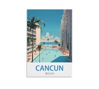 Jigsaw Puzzle 1000 Piece，Cancun Mexico Jigsaw Puzzles for Adults 1000 Piece, Classic Puzzle Teens Boys Girls Puzzles 70x50cm