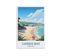 Jigsaw Puzzle 1000 Piece，Carbis Bay Cornwalls Puzzles 1000 pieces puzzles for adult children classic family puzzle indoor 38x26cm