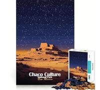 Jigsaw Puzzle 1000 Piece Chaco Culture National Park Perfect Joint Game Brain Activity Fun Restful Game Fun Xmas Decor Gift (50x75cm)