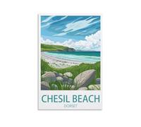 Jigsaw Puzzle 1000 Piece，Chesil Beach Dorset Posters Classic Puzzle Kids Puzzle Challenging And Difficult Puzzles for Adults And Teens 38x26cm