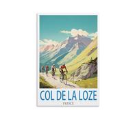 Jigsaw Puzzle 1000 Piece，Col De La Loze France Classic Puzzle Kids Puzzle Challenging And Difficult Puzzles for Adults And Teens 52x38cm