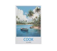Jigsaw Puzzle 1000 Piece，Cook Islands，Adult Puzzle DIY Kit Paper Puzzle Modern Home Decor Unique Gift（50x70cm）-H70