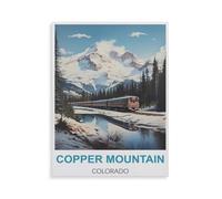 Jigsaw Puzzle 1000 Piece，Copper Mountain Colorado，Wooden Jigsaw Puzzle for Kids Adult, Puzzle Game Toys Gift for Wall Decoration（75x50cm）-HK13