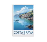 Jigsaw Puzzle 1000 Piece，Costa Brava Spain Classic puzzle 3D puzzle diy kit paper toys unique gift residential culture 70x50cm