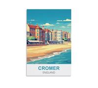 Jigsaw Puzzle 1000 Piece，Cromer England Classic puzzle 3D puzzle diy kit paper toys unique gift residential culture 38x26cm