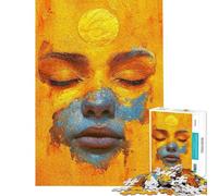 Jigsaw Puzzle 1000 Piece Crying Avatar Hands-on Game Learning Educational Toys Great Gifts for Games But Fun And Humorous (size 75x50cm)