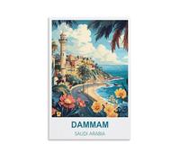 Jigsaw Puzzle 1000 Piece，Dammam Saudi Arabia Classic Puzzle Kids Puzzle Challenging And Difficult Puzzles for Adults And Teens 38x26cm