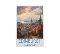 Jigsaw Puzzle 1000 Piece，Edinburgh Scotland，Paper Jigsaw Puzzle for Kids Adult, Puzzle Game Toys Gift for Wall Decoration（38x26cm）-FS71