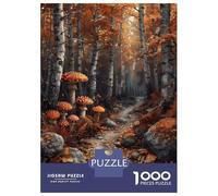 Jigsaw Puzzle 1000 Piece Enchanted Autumn Path Puzzles for Adults Relax Games Stress Reliever Deal As Gifts for The Whole Family 38x26cm/1000pcs