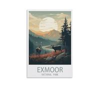 Jigsaw Puzzle 1000 Piece，Exmoor National Park Classic puzzle 3D puzzle diy kit paper toys unique gift residential culture 70x50cm