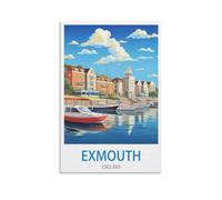 Jigsaw Puzzle 1000 Piece，Exmouth Englands Classic puzzle 3D puzzle diy kit paper toys unique gift residential culture 70x50cm