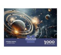 Jigsaw Puzzle 1000 Piece Exploring The Cosmic Wonders of Our Galaxy Puzzles for Adults Brain Teaser Game But Fun And Humorous Deal As Gifts for The Whole Family 38x26cm/1000pcs