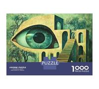 Jigsaw Puzzle 1000 Piece Eye-catching Surreal Artwork Puzzles for Adults Family Game Improve Memory Deal As Gifts for The Whole Family 38x26cm/1000pcs