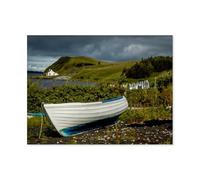 Jigsaw Puzzle 1000 Piece,Fishing boats in Scotland,Adult Puzzle DIY Kit Paper Puzzle Modern Home Decor Unique Gift(38x26cm)-AR90