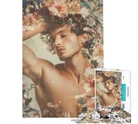 Jigsaw Puzzle 1000 Piece Floral Seduction Fun Activities at Home But Fun And Humorous Impossible Game for Ages 14 And over (38x26cm)