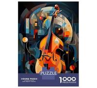 Jigsaw Puzzle 1000 Piece for Adults Abstract Jazz Art Jigsaws for Adults Family Game Wall Decoration Deal As Gifts for The Whole Family 38x26cm/1000pcs