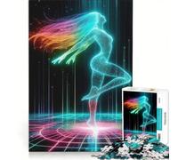 Jigsaw Puzzle 1000 Piece for Adults AI Dancer, Impossible Game, Home Decoration, Deal As Gifts for The Whole Family 50x75cm