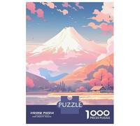 Jigsaw Puzzle 1000 Piece for Adults Anime Mystical Wolf Adult Jigsaw Hands-on Game Staycation Kill Time Stress Reduction Gifts 52x38cm/1000pcs