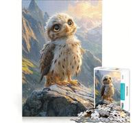 Jigsaw Puzzle 1000 Piece for Adults Baby Hawk Mountain View, Anti-Stress Toys, Birthday Present, Unique Birthday And Gifts 38x26cm