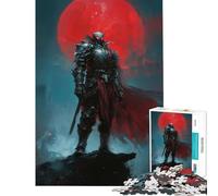 Jigsaw Puzzle 1000 Piece for Adults Blade of Darkness Relaxing Games Learning Educational Toys Great Gifts for Games Presents for Women (Size 38x26cm)