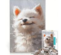 Jigsaw Puzzle 1000 Piece for Adults Blissful Canine, Practical Game, Difficult And Challenge, Suitable for Desktop Decoration 50x75cm