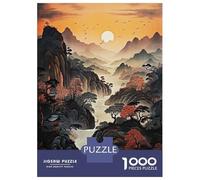 Jigsaw Puzzle 1000 Piece for Adults Breathtaking Landscapes Puzzle for Adults Hands-on Game Improve Memory Stress Reduction Gifts 52x38cm/1000pcs
