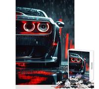 Jigsaw Puzzle 1000 Piece for Adults Car Adult Jigsaw Puzzles Birthday Present Every Piece Is Unique - Challenging Family Fun Game (38x52cm)