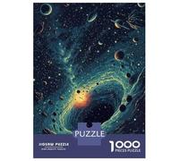 Jigsaw Puzzle 1000 Piece for Adults Cosmic Galaxy Space Swirl Adult Jigsaw Hands-on Game Staycation Kill Time Stress Reduction Gifts 70x50cm/1000pcs