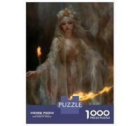Jigsaw Puzzle 1000 Piece for Adults Daughters of Magic Jigsaw Puzzle Fun Games A Work of Art Deal As Gifts for The Whole Family 38x26cm/1000pcs