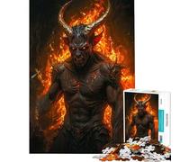 Jigsaw Puzzle 1000 Piece for Adults Demonic Presence Adult Puzzles Brain Teaser Game Improve Memory for Birthday, Chrismas (Size 38x52cm)