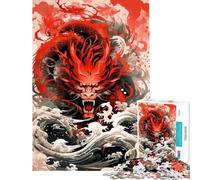 Jigsaw Puzzle 1000 Piece for Adults Dragon Legend Adult Puzzles Brain Teaser Game Improve Memory for Birthday, Chrismas (Size 38x26cm)