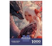 Jigsaw Puzzle 1000 Piece for Adults Dragon's Embrace Adult Jigsaw Hands-on Game Staycation Kill Time Stress Reduction Gifts 52x38cm/1000pcs