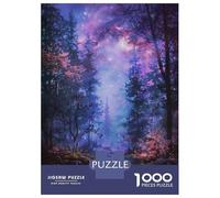Jigsaw Puzzle 1000 Piece for Adults Enchanted Forest Wall Art Print Jigsaw for Adults Fun Games Analysis And Logic Deal As Gifts for The Whole Family 38x26cm/1000pcs